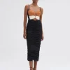 Online - Braided Midi Dress - Black Midi | Midi Dresses