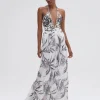 Fashion - Iris Embroidered Beach Dress - Off White Long Dresses | Dresses