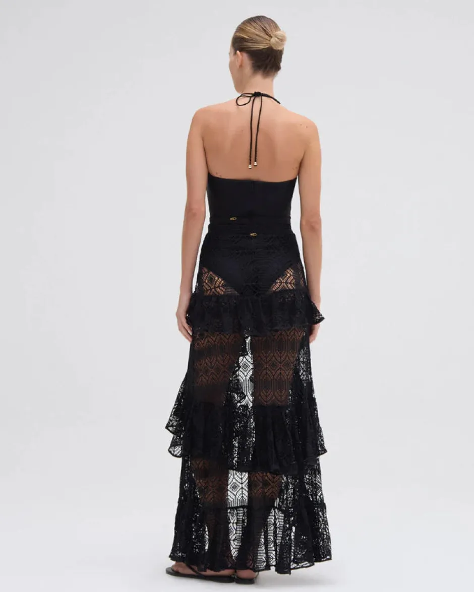 New - Jersey Sands Braided Bodysuit - Black One Piece | Bodysuits