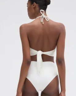 Sale - Jersey Sands Stone Bikini Bottom - Off White Bikini