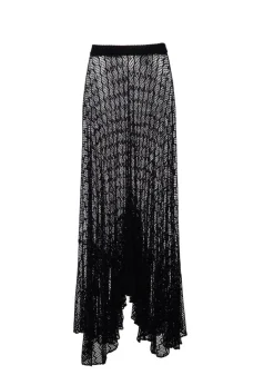 Best - Lace Beach Skirt - Black Coverups | Long Skirts