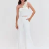 Online - Merian Knit Pant - Off White Pants
