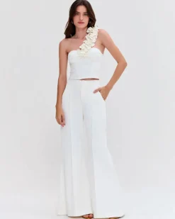 Online - Merian Knit Pant - Off White Pants