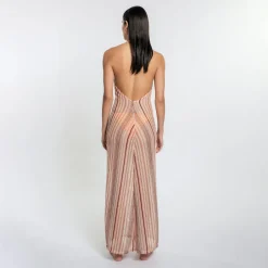 Hot - Harley Halter Dress - Sand Crochet Dresses | Coverups