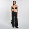 Sale - Joan Wrap Pants - Black Iris Coverups | Pants
