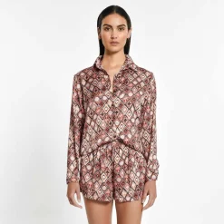 Outlet - Nicole Shirt - Moroccan Desert Coverups