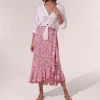 Best - Long Skirt Aude - Purple Mini Jonquille Long Skirts