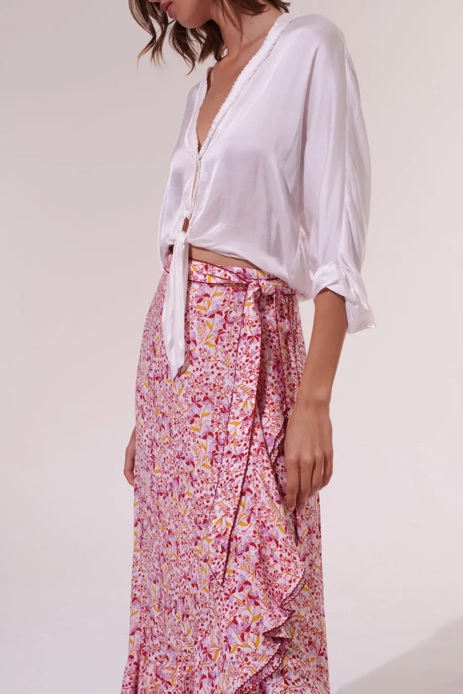 Best - Long Skirt Aude - Purple Mini Jonquille Long Skirts