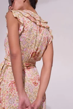 New - Midi Dress Aude - Yellow Pensee Dresses | Midi
