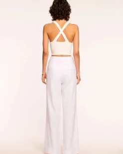 New - Dalia Pants - White Pants