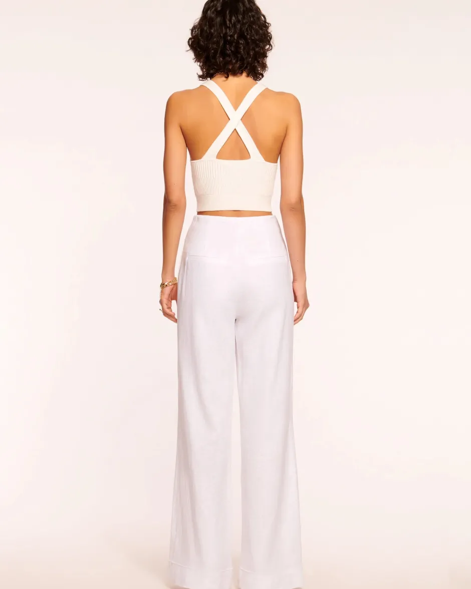 New - Dalia Pants - White Pants