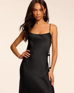 Outlet - Hansel Cowl Neck Sleeveless Gown - Navy Long Dresses | Dresses