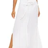 Outlet - Kailey Pant - White Subtle Lurex Coverups | Pants