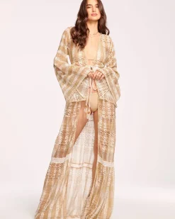 Outlet - Manu Dress - Dune/ Ivory Coverups