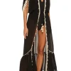 Discount - Nikolai Coverup Dress - Black Coverups