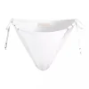 New - Paula Bikini Bottom - White Bikini