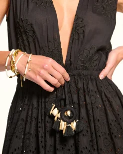 Fashion - Paxton Maxi Coverup Dress - Black Coverups