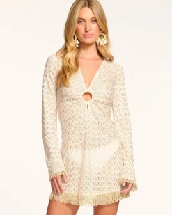 Discount - Zig Zag Cassie Coverup Mini Dress - Multiple Colors Coverups | Mini Dresses