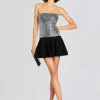 Best - Bello Embellished Knit Dress - Black/Silver Dresses