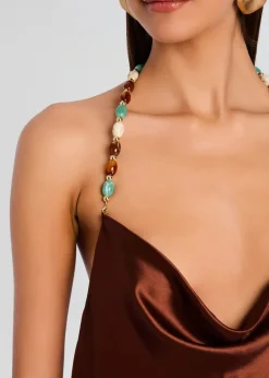 Fashion - Finley Dress - Chestnut Long Dresses | Dresses