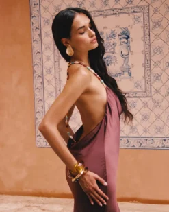 Fashion - Finley Dress - Chestnut Long Dresses | Dresses