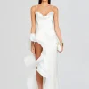 Outlet - Kaltin Dress - White Dresses | Long Dresses