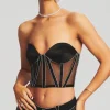 Fashion - Lex Top - Black Crop Tops
