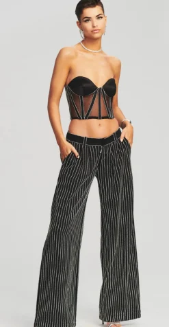Fashion - Lex Top - Black Crop Tops