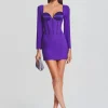 Online - Veronica Dress - Amethyst Dresses | Mini Dresses