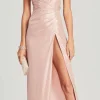 Clearance - Yesi Dress - Dusty Pink Dresses | Long Dresses