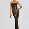 Clearance - Zaina Dress - Black Long Dresses | Dresses