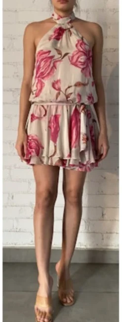 Sale - Grace Dress - White Pink Dresses | Mini Dresses