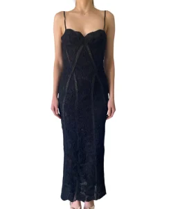 Online - Paris Long Dress - Black Dresses | Long Dresses