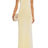 Clearance - Airess Knit Maxi Dress - Pastel Yellow Long Dresses | Dresses