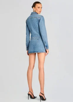 Outlet - Arizona Denim Mini Dress - River Dresses | Mini Dresses