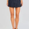 New - Gimlet Mid Rise Mini Skirt - Rinse Mini Skirts