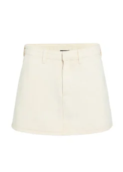 Fashion - Kapa A-Line Skirt - Eggshell Mini Skirts