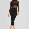 Best Ser.oya - Levina Dress - Black Dresses | Midi