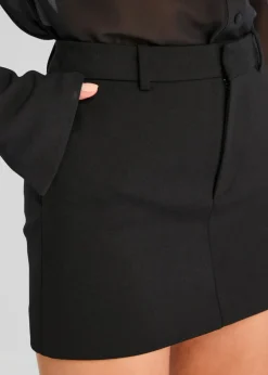 Fashion - Lillith Mini Skirt - Black Mini Skirts