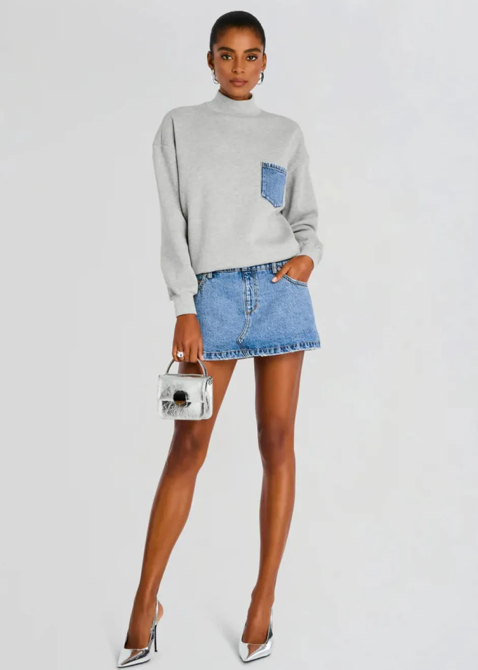 Discount - Marley Terry Denim Dress - River Dresses | Mini Dresses
