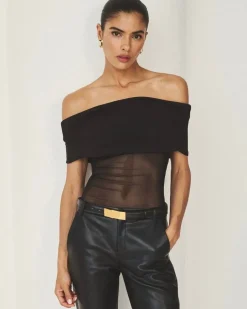 Fashion - Willa Bodysuit - Black Bodysuits