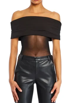 Fashion - Willa Bodysuit - Black Bodysuits