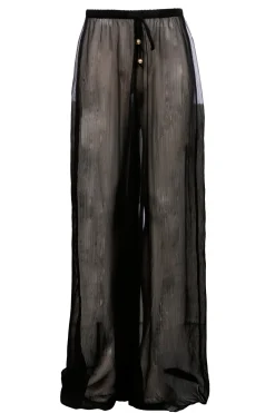 Clearance - Alara Long Pants - Black Coverups | Pants