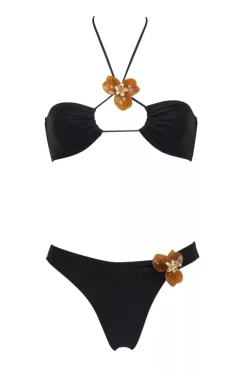 New - Ari Bikini Top - Black Bikini