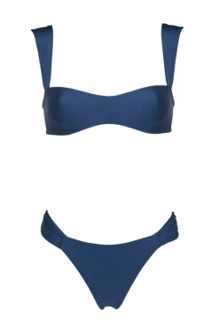 Discount - Aster Bikini Top - Blue Opal Bikini
