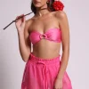Outlet - Eden Rubber Band Shorts Pants - Rose Blossom Coverups | Shorts