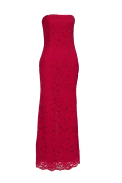 Best - Elin Midi Dress - Scarlet Red Midi | Midi Dresses