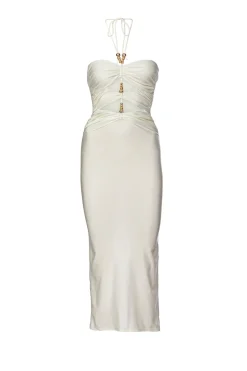 Best - Isabel Maxi Dress - Cream Dresses | Long Dresses