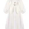 Discount - Jaclyn Robe Dress - Creme Dresses | Coverups