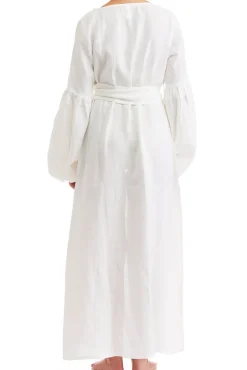 Discount - Jaclyn Robe Dress - Creme Dresses | Coverups